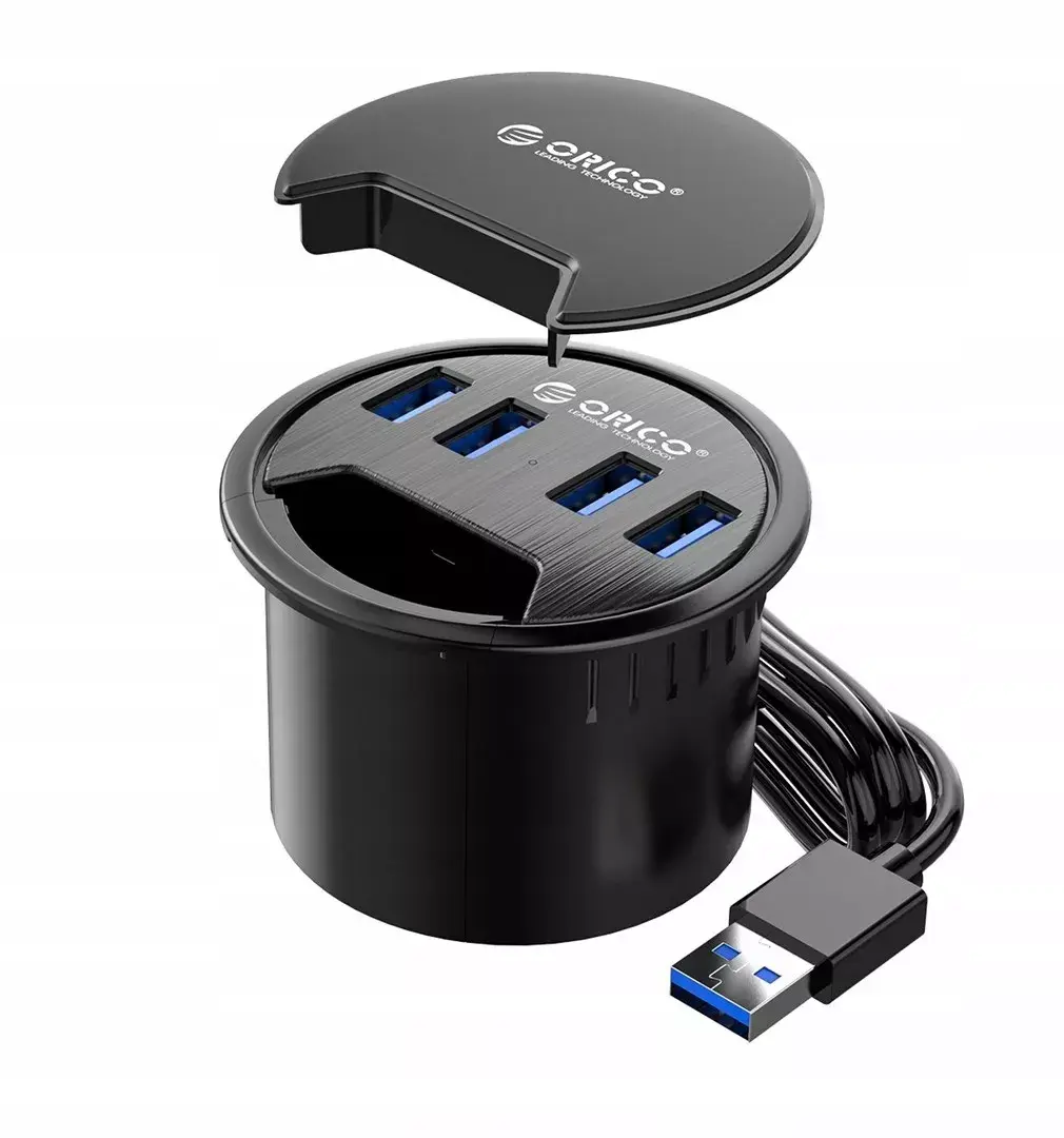 ORICO DESK-4U-BK-BP USB 3.0 хаб 4 порта Photo 4