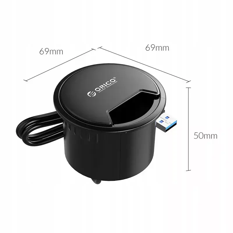 ORICO DESK-4U-BK-BP USB 3.0 хаб 4 порта Photo 7