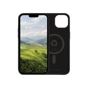 Чехол dbramante1928 Monaco iPhone 14 Ночной черный Монохромный