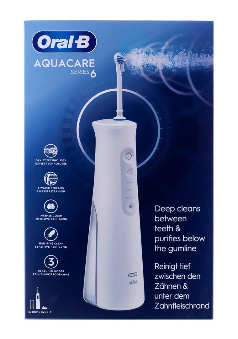 Cordless oral irrigator Oral-B AquaCare 6 Pro-Expert Photo 8