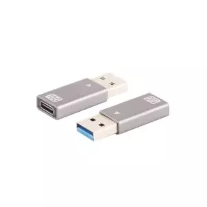 Переходник ShiverPeaks BS14-05033 USB A на USB C Серый