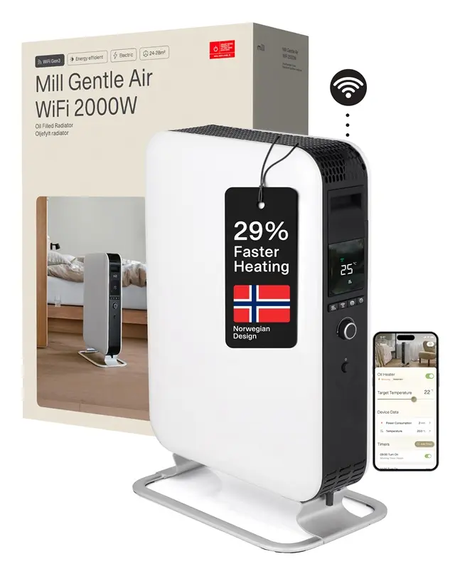 Mill OIL2000WIFI3 Eļļas radiators 2000 W Photo 9