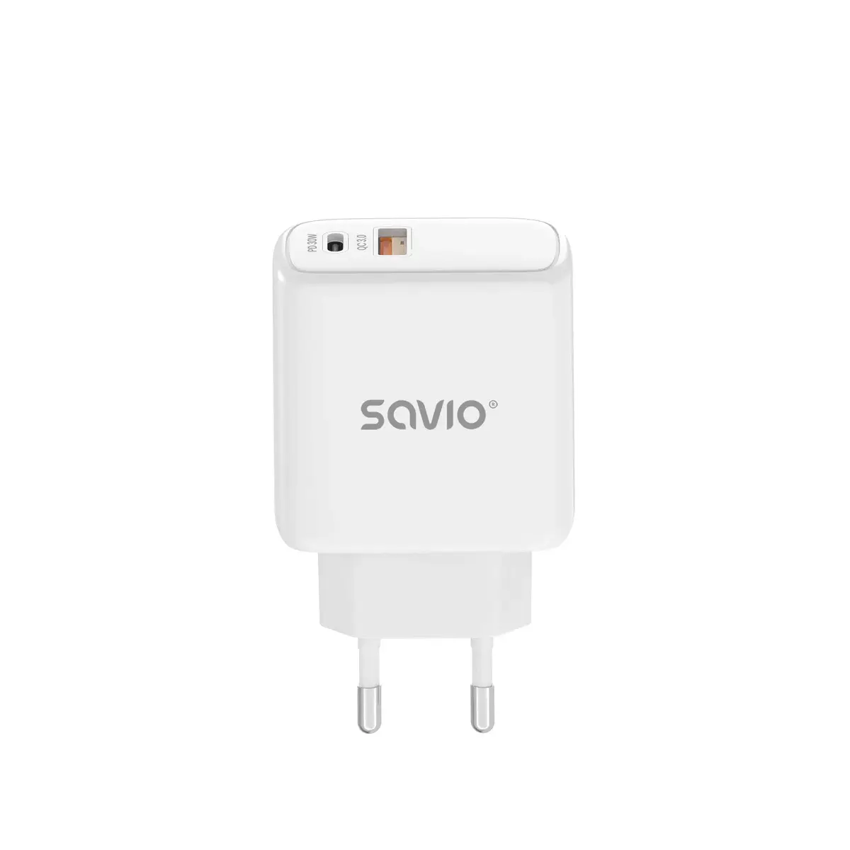 SAVIO LA-06 iekštelpu lādētājs USB-A un USB-C PD 3.0 Photo 5