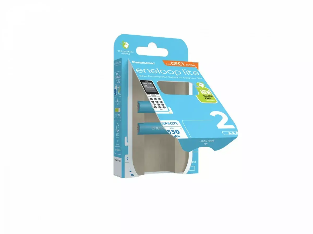 Panasonic eneloop lite AAA uzlādējamā baterija 52361162 Photo 2