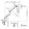 Monitor Mount nano rs NanoRS 17–32" with RGB Photo 9