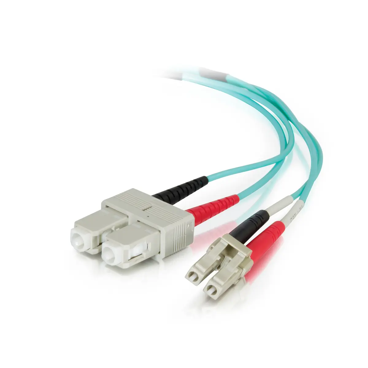 C2G 2m LC-SC 10Gb OM3 Fibre Optic Cable Photo 2