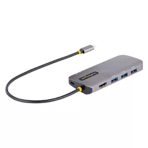 USB C Multiport Adapter StarTech.com 4K HDMI 3 Port USB Hub 100W PD