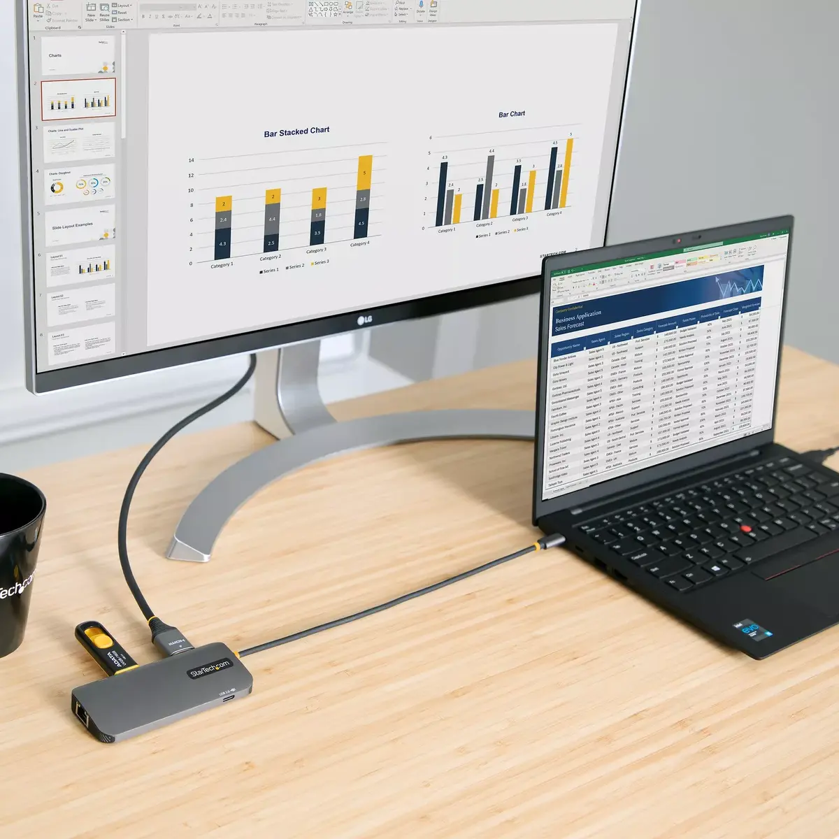 USB C Multiport Adapter StarTech.com 127B-USBC-MULTIPORT Photo 10