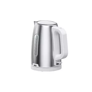 Electric kettle Braun 1.7 L 2200 W Stainless steel White