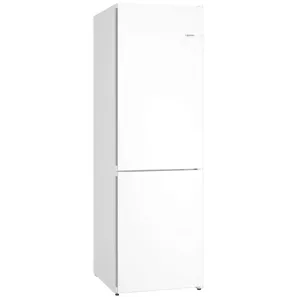 Ledusskapis-ar-saldētavu Bosch Serie 4 KGN362WDF — brīvi stāvošs, 321 l (218 l ledusskapis / 103 l saldētava), apakšējā saldētava, NoFrost, balts