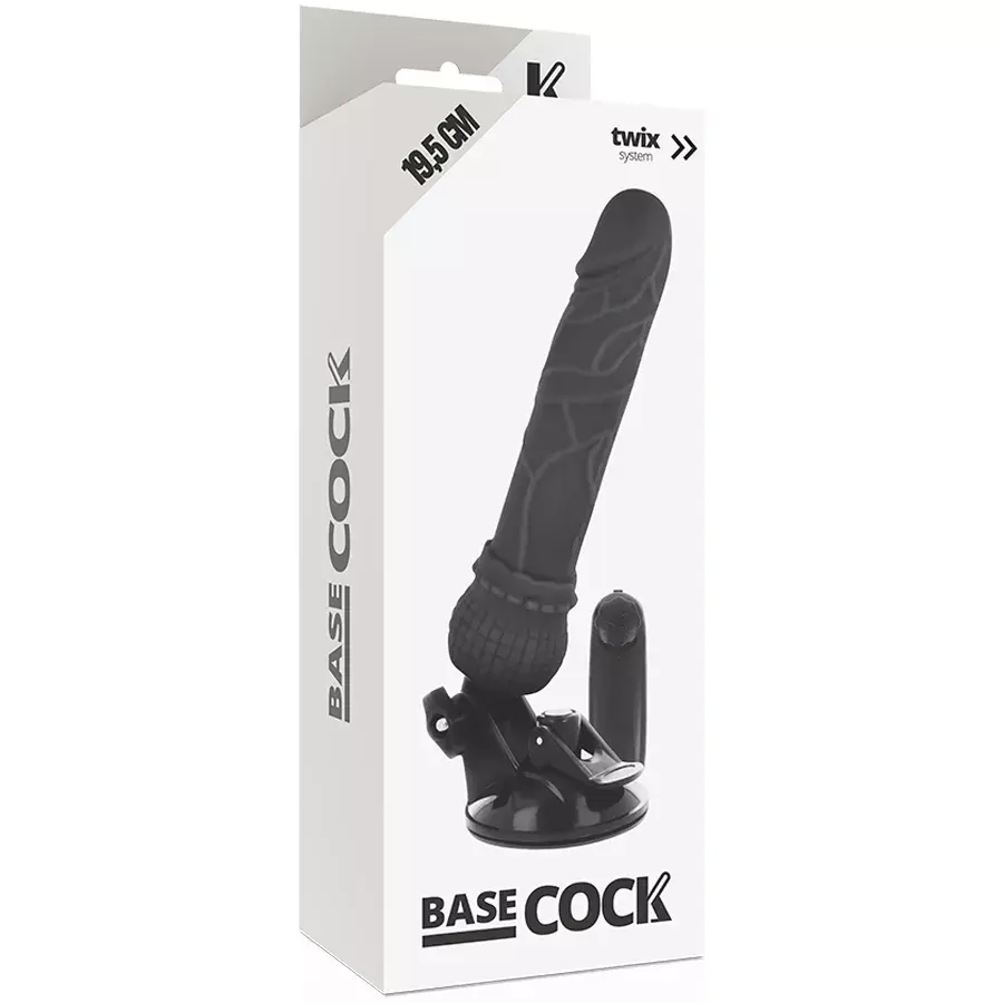 Реалистичный силиконовый вибратор BASECOCK с пультом Photo 4