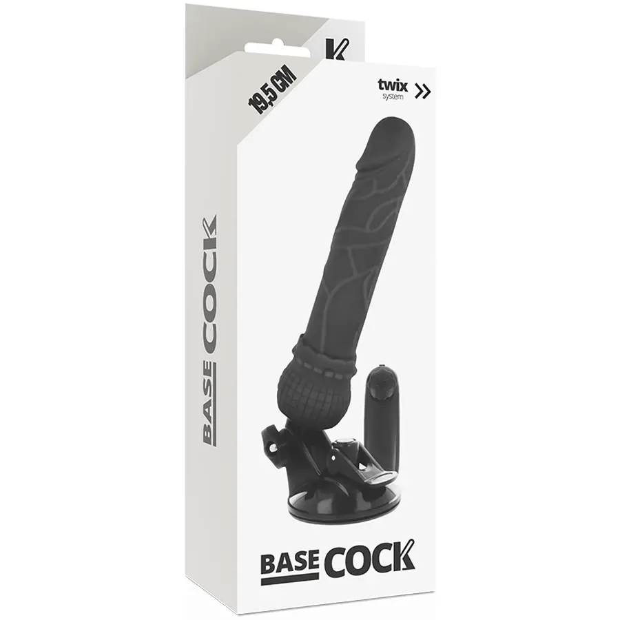 Реалистичный силиконовый вибратор BASECOCK с пультом Photo 4