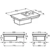 Induction hob AEG CCE84779FB Photo 2