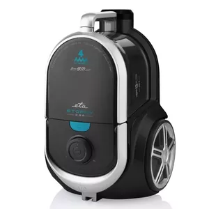Cilindriskais putekļsūcējs ETA Stormy Car 800 W, 2.2 L bezmaisiņš, HEPA, melns