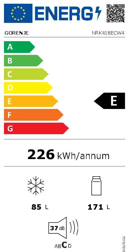 Холодильник Gorenje NRK418ECW4 Photo 5