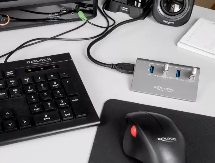 DeLOCK 64181 USB centrmezgls 3.2 Gen 2 Photo 4