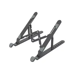 Notebook stand ORICO PFB-A24-BK-BP Black — adjustable height, metal frame