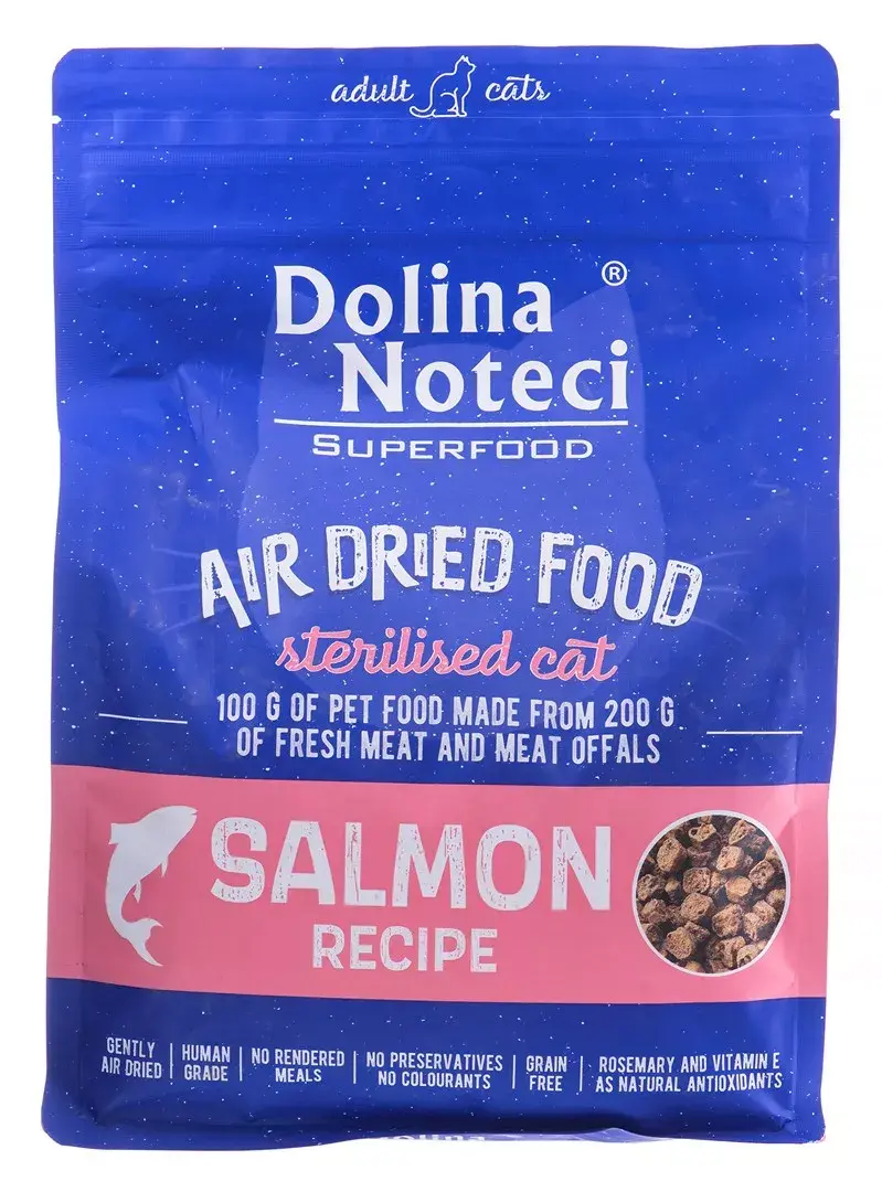 dolina noteci Superfood Sterilised Salmon 1 kg sausā barība Photo 3