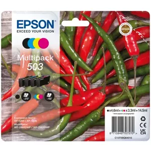 Картридж Epson 503 4 шт Оригинальный Стандартный Черный Голубой Магента Желтый