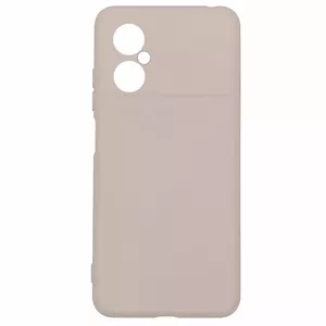 Aizsargcietājs soft-touch TPU Evelatus priekš Xiaomi Poco M4 5G — bēšs