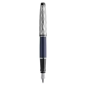Pildspalva WATERMAN Expert zila, lakots pārklājums, zils tinti, 1 gab. (dāvanu kastē)