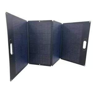 Folding Solar Panel power plant PB930616 160W with MC4 connectors, portable foldable design