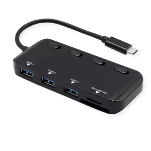 Laptop Dock ROLINE 14.02.5059 USB 3.2 Gen 1 Type-C Black
