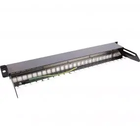 InLine Blank Patch Panel 24 Port 1U Photo 3