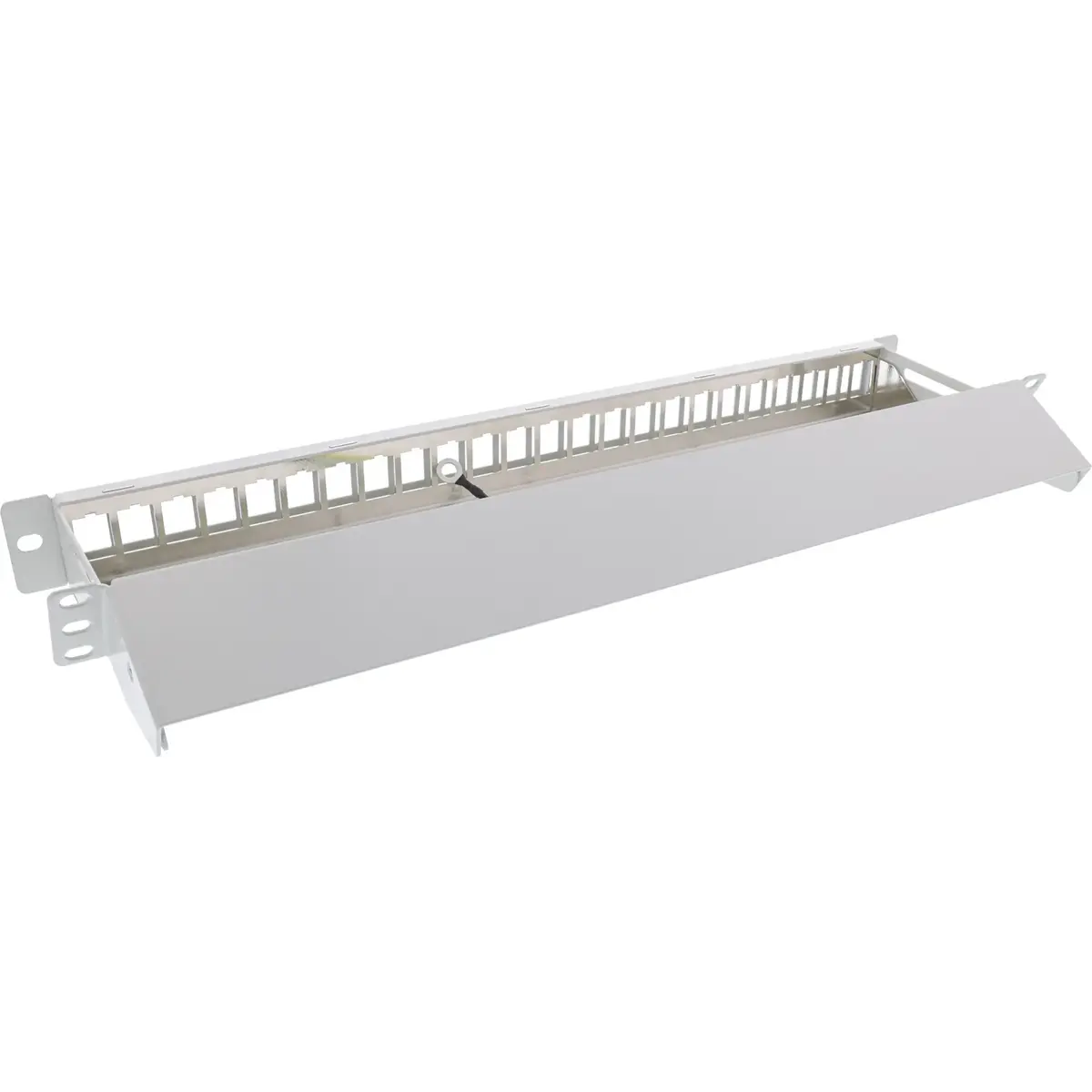 InLine Blank Patch Panel 76824J 19" 24 Port 1U Photo 3