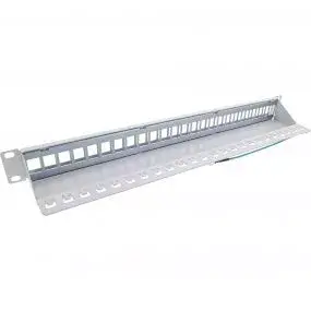 InLine Blank Patch Panel 19" 24 Port Photo 2