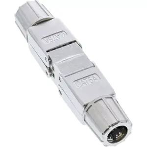 InLine Cable connector Cat.6A shielded tool free coupler 69992E