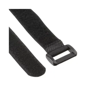 InLine Kabelis Lentes Velcro Komplekts 10 gab melns 20 mm x 300 mm
