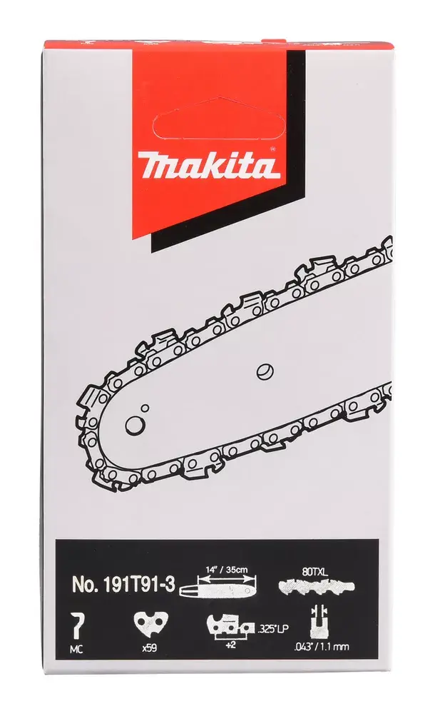 Аксессуар для цепной пилы Makita 191T91-3 Photo 2