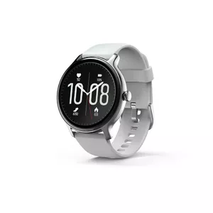 Hama Fit Watch 4910 2,77 cm (1.09") LCD 45 mm Digitāls Skārienjūtīgais ekrāns Sudrabs GPS