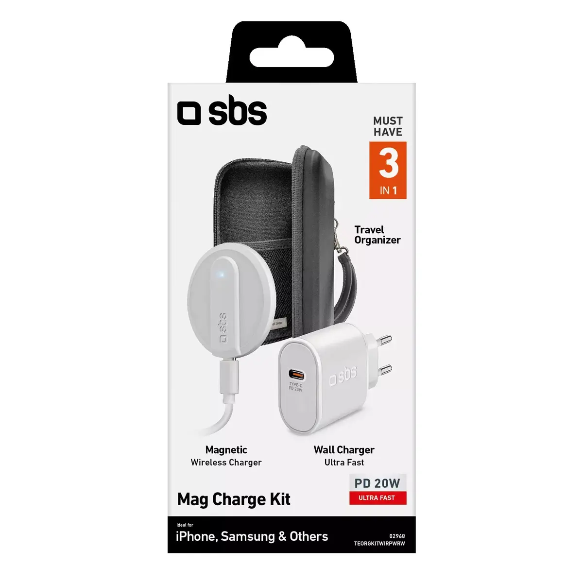Портативный аккумулятор SBS Always on Charge KIT TEORGKITWIRPWRW Photo 2