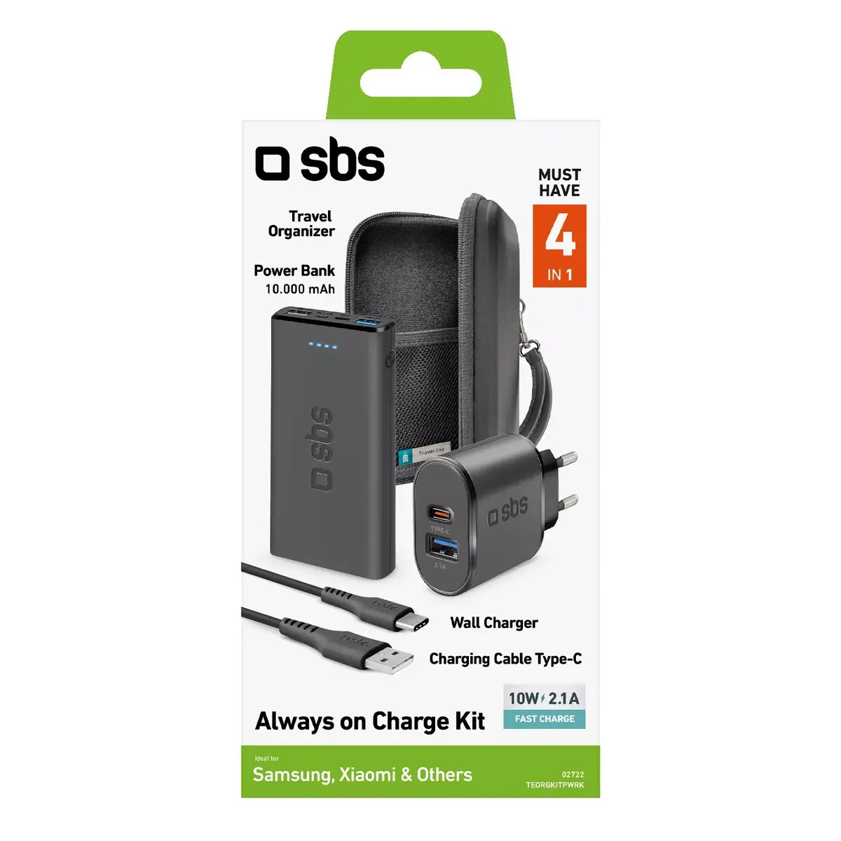 Портативный аккумулятор SBS Always on Charge KIT TEORGKITPWRK Photo 2