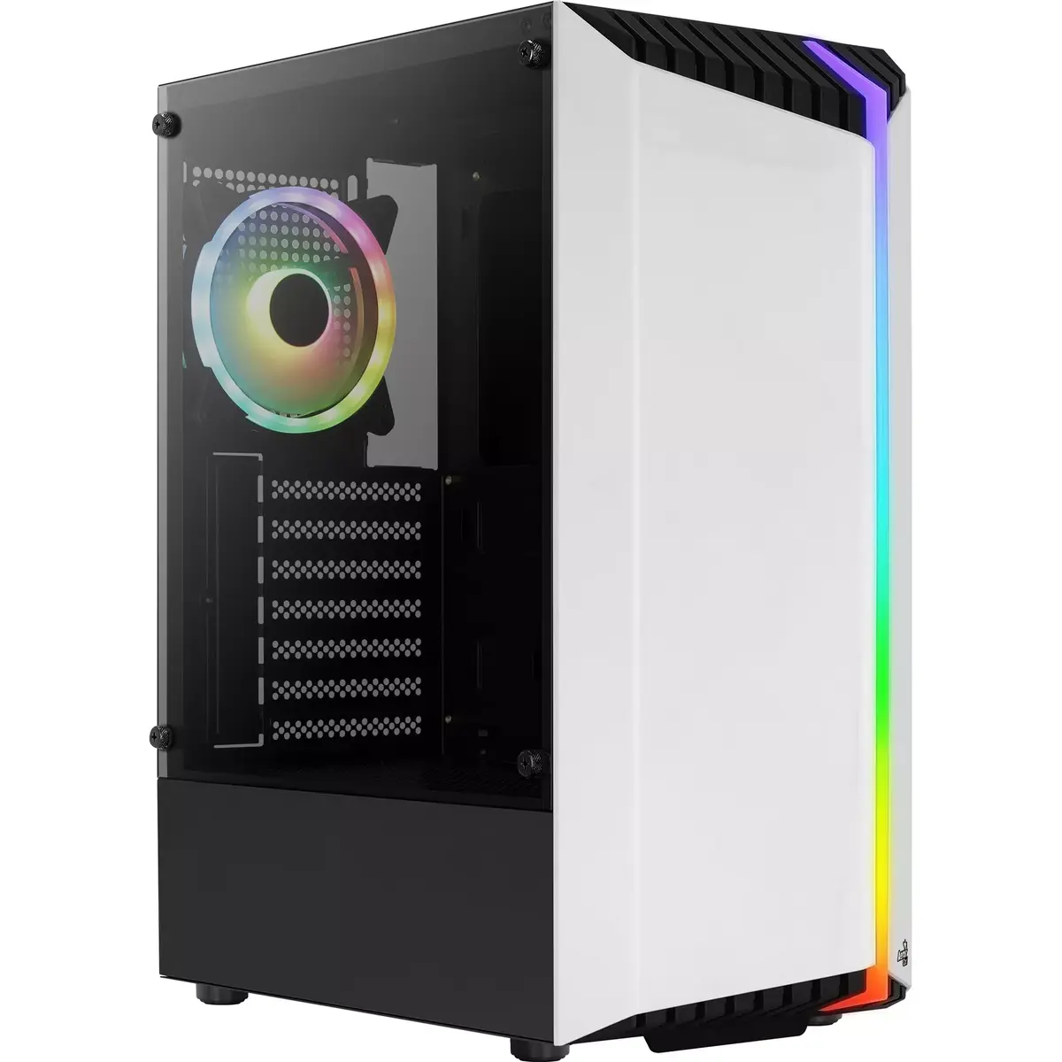 Корпус AEROCOOL Bionic Midi Tower White Photo 2