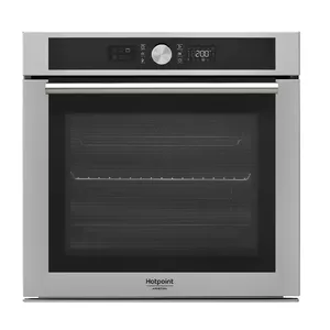 Hotpoint FI4 854 P IX HA 71 L A+ Black, Stainless steel