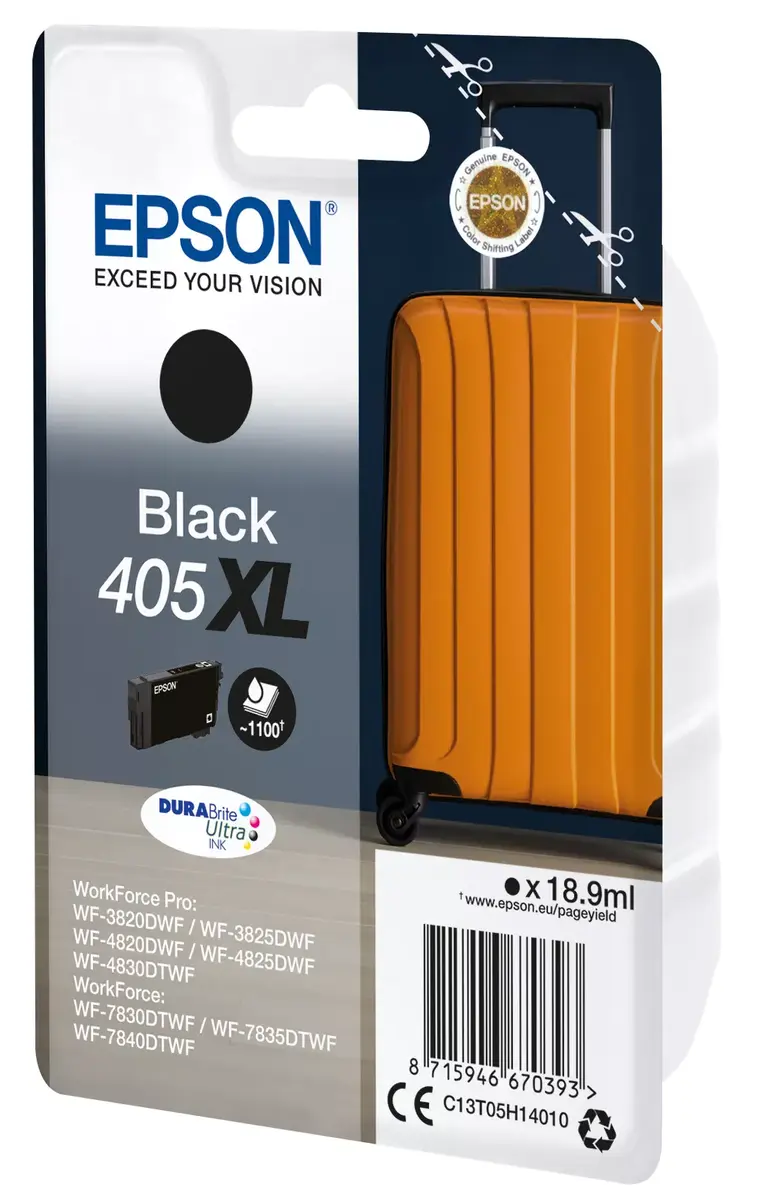 Ink Cartridge Epson 405XL 18.9ml Black Photo 2