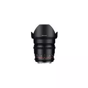Platajināšanas kinolēca Samyang 24mm T1.5 VDSLR ED AS IF UMC II — pilnkadra, Nikon bajonete, melna