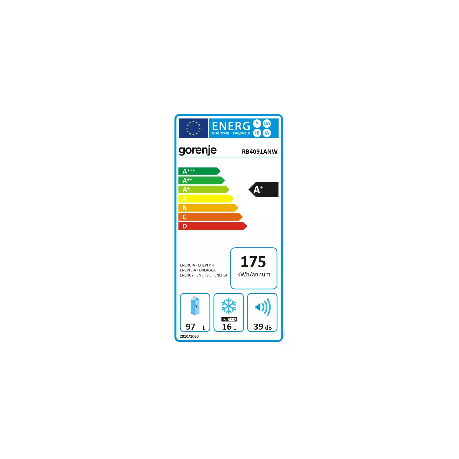 Gorenje RB4091ANW Photo 4