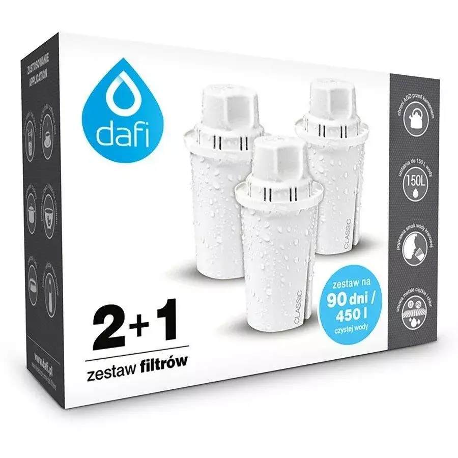 dafi Classic POZ03228 угольные картриджи для воды — 3 шт. Photo 2