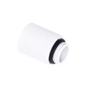 Hose connector Alphacool 17568 White 1/4" thread 20 mm depth
