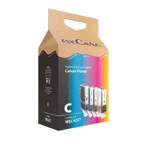 Cartridge WECARE ARMOR ink compatible with Canon PGI-520 CLI-521 PBCMY K10268W4 ARMOR
