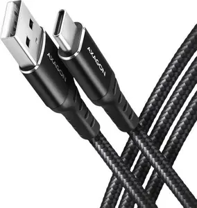 USB кабель Axagon BUCM-AM15AB USB 2.0 1.5 м USB A USB C черный