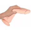 Nature Skin гнущийся вибратор 20,8 см — реалистичный Photo 7