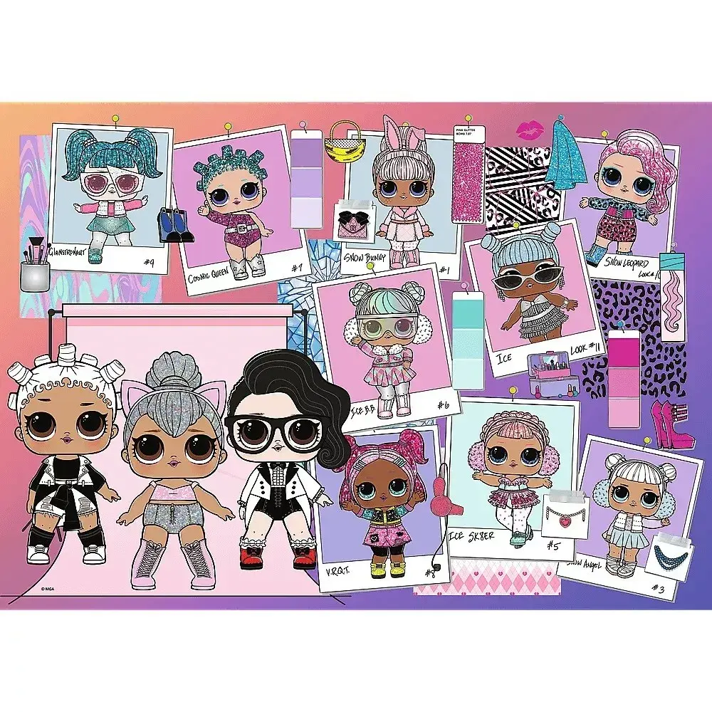 TREFL Puzzle 200 elementi L.O.L Surprise Lovely dolls Photo 3
