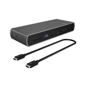 Док-станция ICY BOX IB-DK8801-TB4 Thunderbolt 4 Проводная 96W