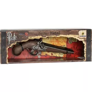 Toy metal pirate gun Pulio model 15541/0 with realistic design