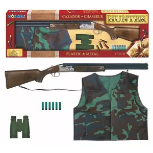Toy Shotgun Set Pulio 155617/0 with Carrying Vest